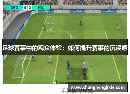 足球赛事中的观众体验：如何提升赛事的沉浸感